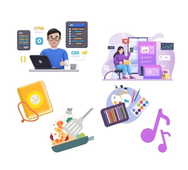 Talenst Club (Tahfidz, Coding, Cooking, Content Creators, Musik, Art)